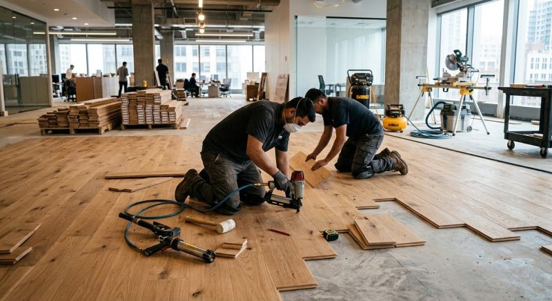 Commercial Hardwood Service in Tonganoxie, KS