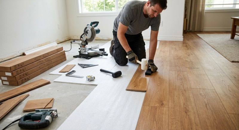 Laminate Floor Replacement in Grandview, MO