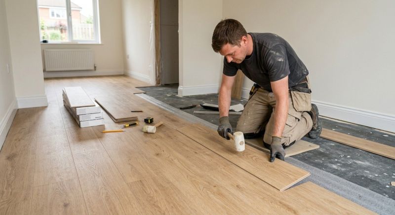 Linoleum Floor Installation in Shawnee, KS