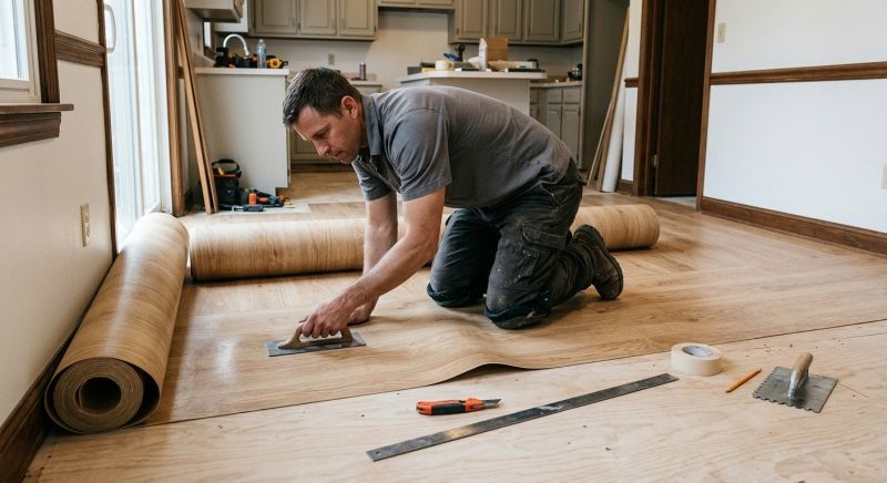 Sheet Flooring Installation in Basehor, KS