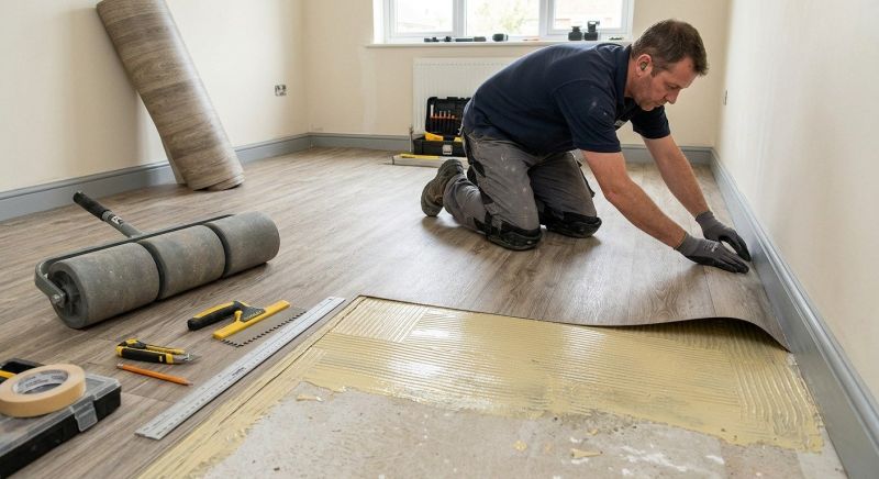 Sheet Flooring Installation in Prairie Village, KS
