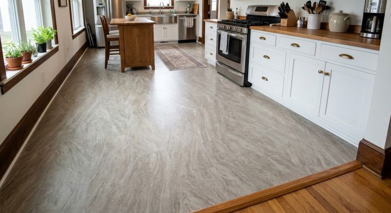 Sheet Linoleum Installation in Johnson County, KS