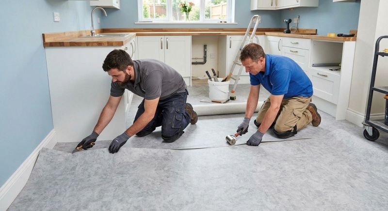 Sheet Linoleum Installation in Olathe, KS