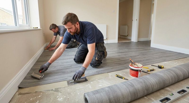 Sheet Linoleum Installation in Peculiar, MO