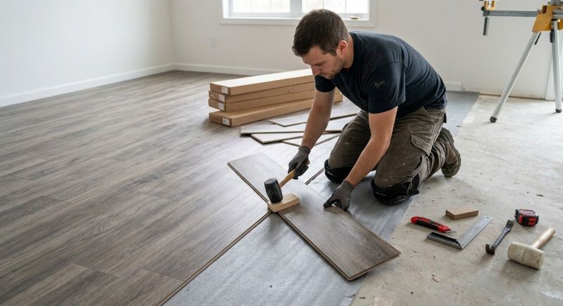 Vinyl Flooring Installation in Wellsville, KS